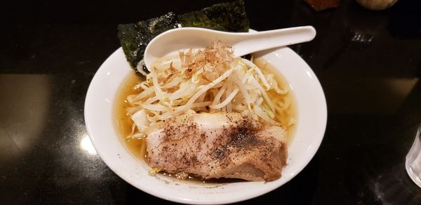 「中らーめん　白」@RAMEN401の写真