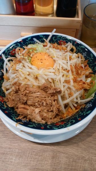 「まぜそば」@凌駕IDEA 長野店の写真