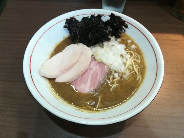 「濃厚煮干ソバ」@Noodle&Spice curry 今日の1番の写真