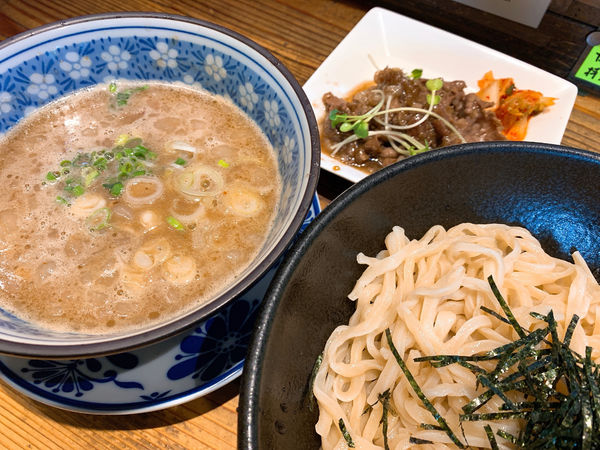 「牛焼肉つけ麺」@吉法師の写真