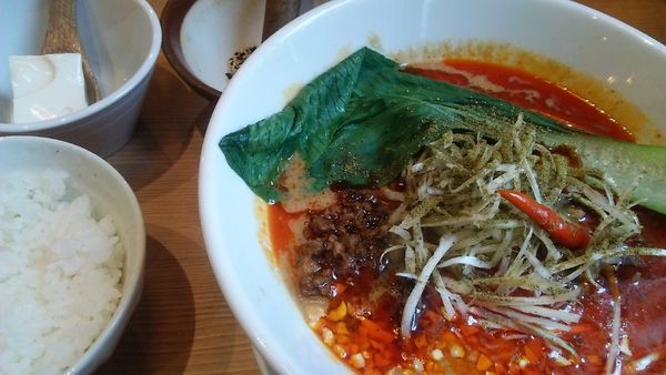 「四川担々麺 つゆが有るわけで、 930円」@四川担々麺 どういうわけで、の写真