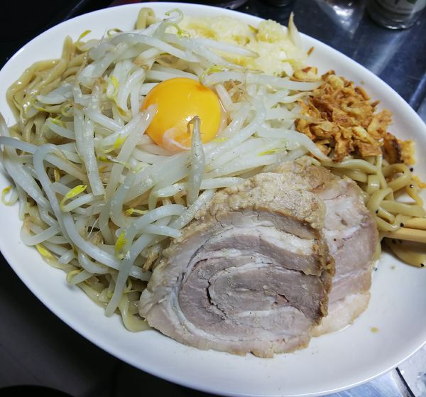 「汁なしﾃｲｸｱｳﾄ」@ラーメンBoo Boo太郎。の写真