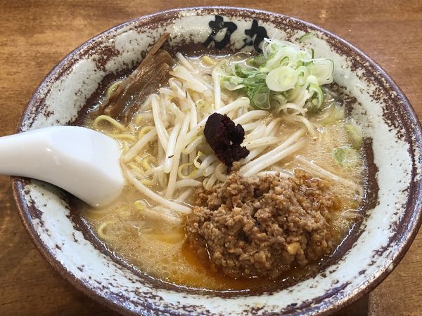 「力丸辛みそラーメン　￥８００」@ラーメン力丸の写真