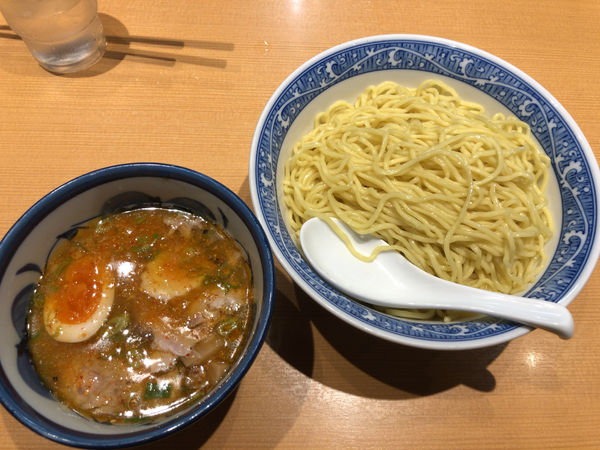 「大盛り特製つけめん」@中華そば 青葉 東大和店の写真