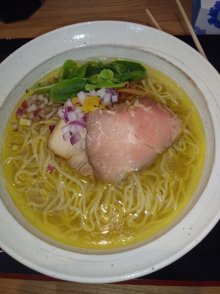 「鶏そば(白)」@境逸品 鶏そば 山田屋の写真