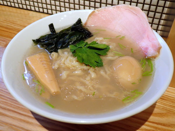 「味玉貝塩らーめん」@らーめん 改の写真