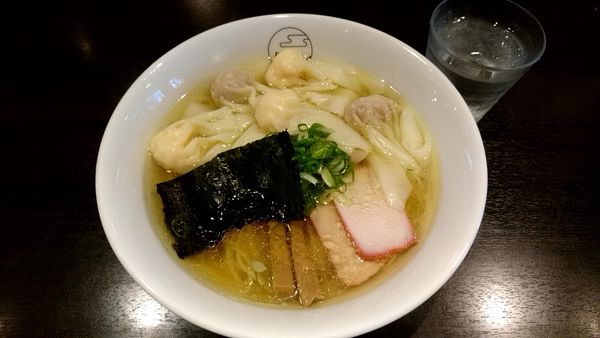 「特製ワンタン麺_1100円」@八雲の写真