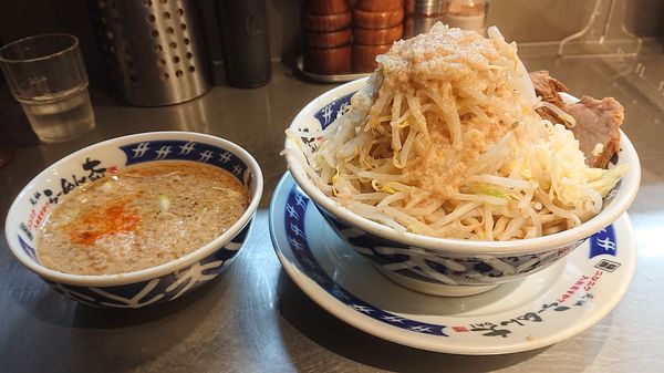 「つけ麺  中  野菜  ニンニク  油」@らーめん大 蒲田店の写真