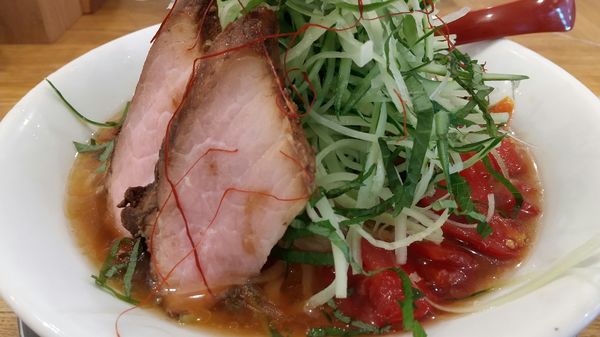 「冷やし中華（限定、1300円）」@麺や 七彩 八丁堀店の写真