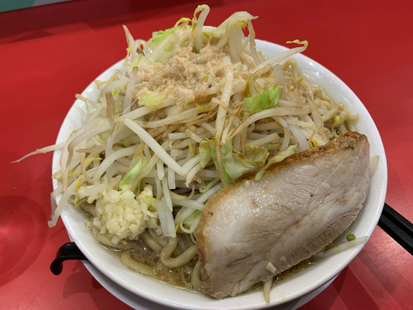 「ラーメン4ばか　ニンニクあぶら」@継承 あっ晴れ 大府店の写真