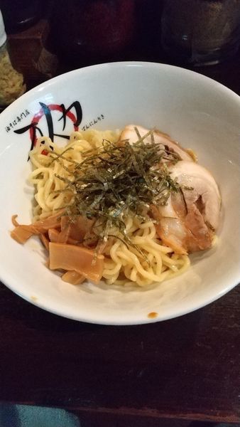 「油そば並盛り」@油そば専門店 万人力の写真