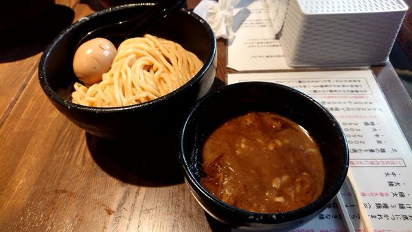 「濃厚味玉つけ麺 大」@麺屋 一路の写真