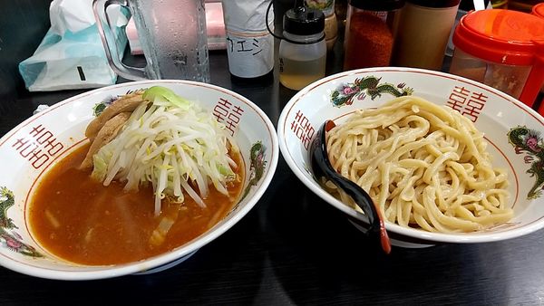 「つけ麺（７４０円）」@らーめん 油そば 牛スタ 郎郎郎 橋本店の写真