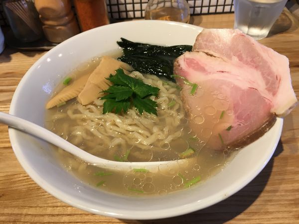 「貝塩らーめん」@らーめん 改の写真