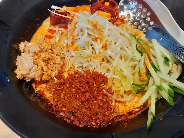 「冷やし担々麺」@伝丸 天王町店の写真