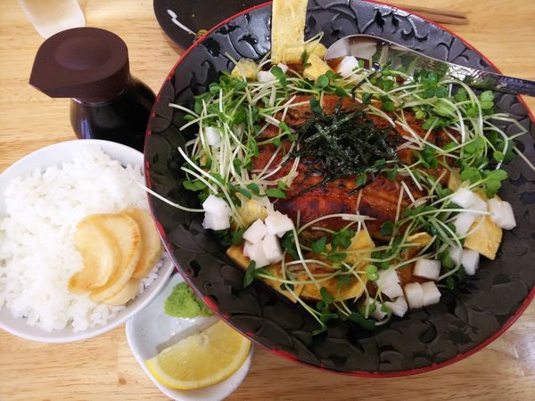 「【限定】鰻そば並　1500円」@中華そば You Leeの写真