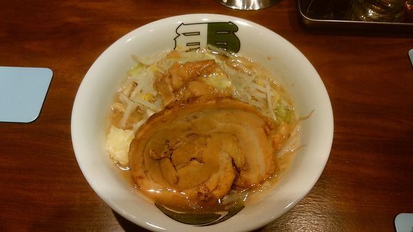 「雷そば(ミニ)(900円)」@ラーメン 雷 東京本丸店の写真