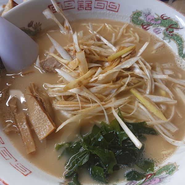 「南蛮ラーメン定食950円」@ラーメンショップぽん太の写真