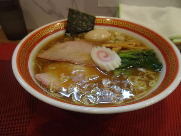 「中華そば 780円  味玉 100円」@麺創庵 砂田の写真