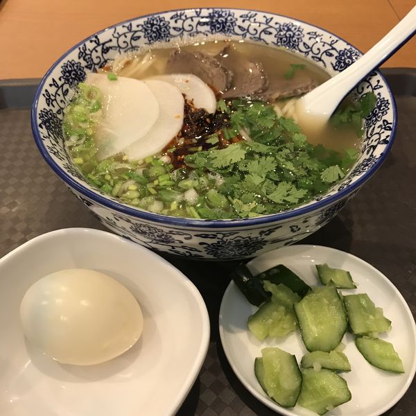 「蘭州牛肉ラーメン（￥880）」@京穂 蘭州ラーメンの写真