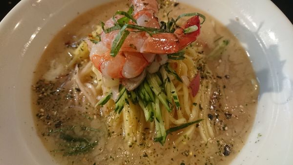 「冷やし鯛骨ラーメン」@麺家 うえだの写真