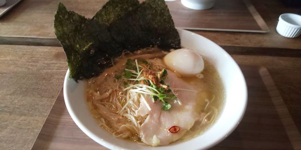 「鶏ジンジャー大盛￥800＋海苔＋味玉」@とりジンジャーの写真