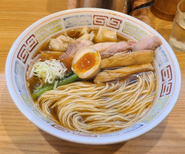 「特製中華そば¥1050」@ほっこり中華そば もつけの写真