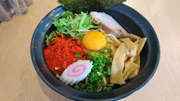 「辻堂まぜそば(大)」@佐藤製麺所の写真