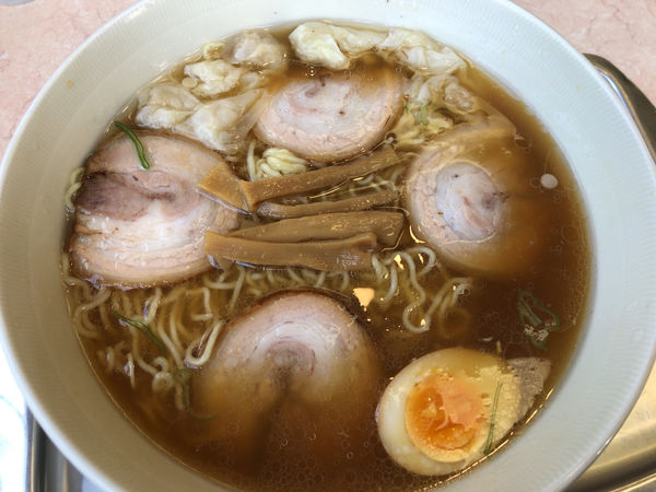 「チャーシューワンタン麺」@大勝軒 東川口の写真