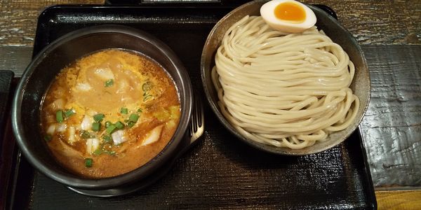 「辛塩つけめん」@中華そば ことぶきやの写真