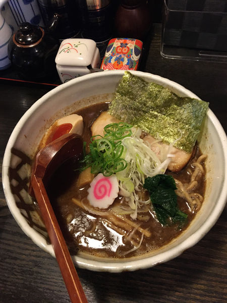 「濃厚花そば 醤油　890円」@中華そば 花菱の写真