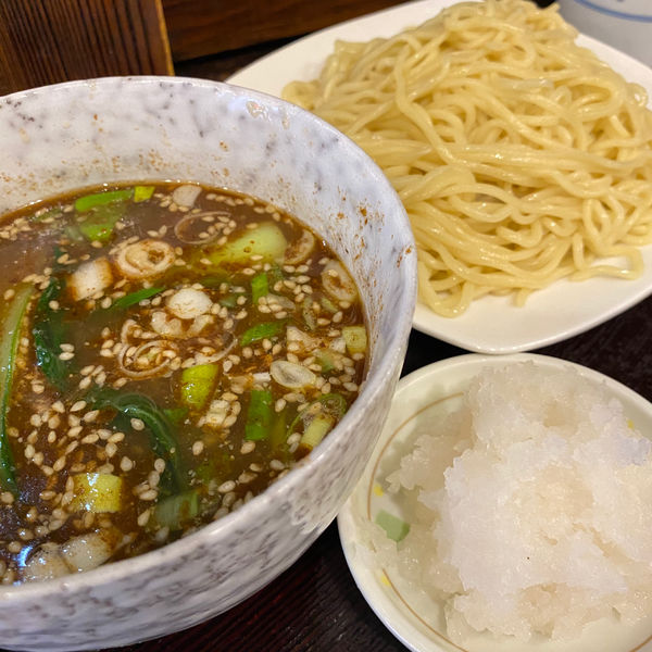 「みぞれつけ麺」@我楽酒家 丸長の写真
