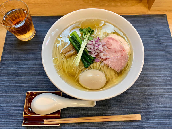 「味玉白中華（大盛）」@中華そば 心の写真