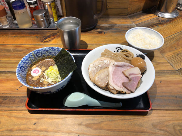 「特製濃厚つけ麺」@松戸中華そば 富田食堂の写真