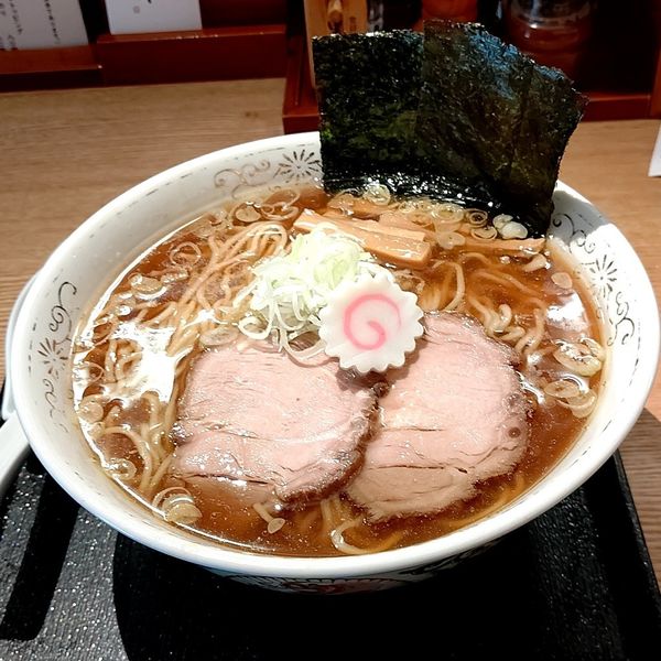 「中華そば(大盛)」@中華そば 勝本の写真