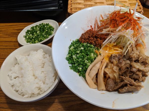 「牛すじ台湾まぜそば　並　880円」@麺屋 誠の写真