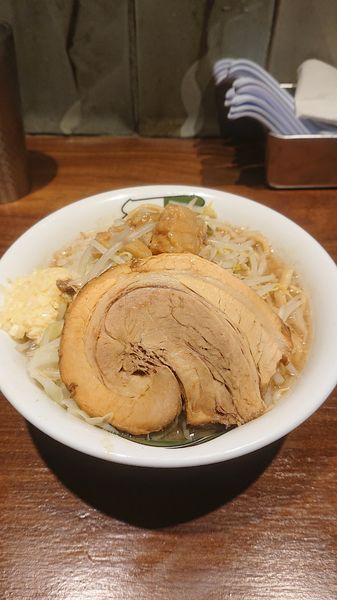 「雷そば  中」@ラーメン 雷 東京本丸店の写真