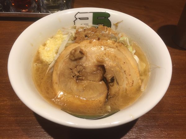 「雷そば ミニ（150g）」@ラーメン 雷 東京本丸店の写真