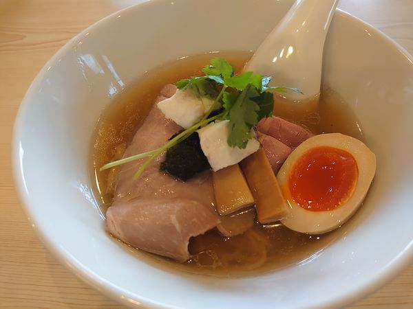 「特製芳醇真鯛そば」@寿製麺よしかわ 坂戸店の写真