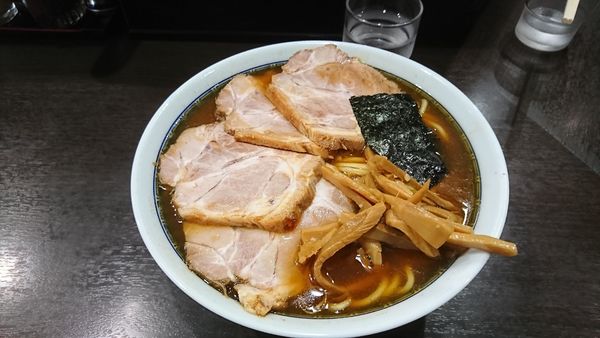 「ラーメン＋チャーシュー」@中華そば べんてんの写真