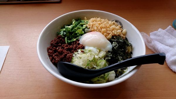 「混ぜそば 750円」@サンコック 揖斐駅店の写真