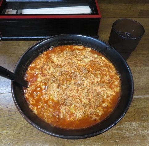 「味噌タンタンメン 850円+玉子増し 100円」@ニュータンタンメン 金家 三ツ境店の写真