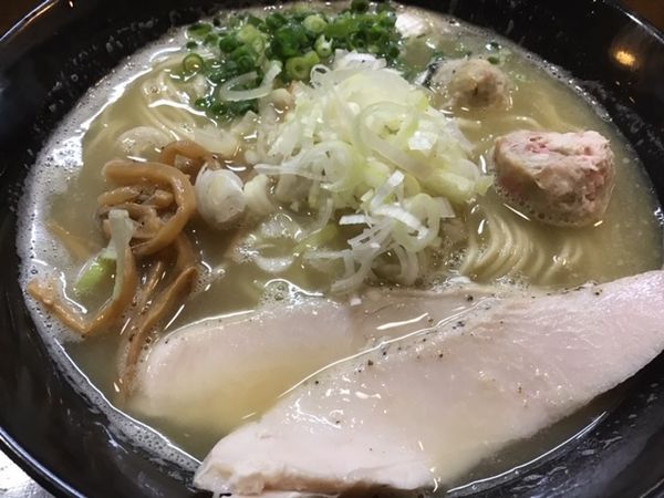 「純鶏白湯塩750円」@鶏々 TORIDORIの写真