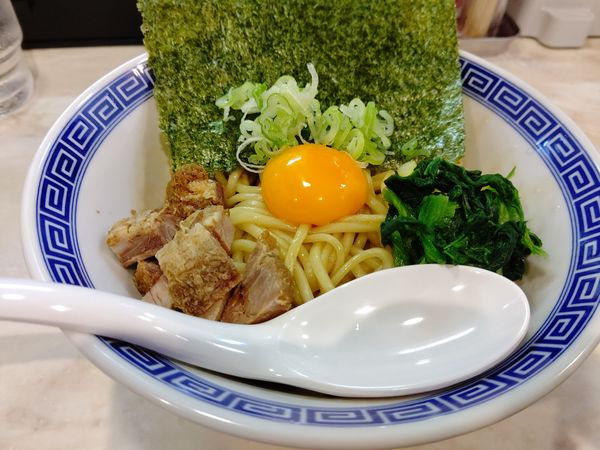 「油そば(中盛・250g)820円→500円」@豚骨醤油家系ラーメン 達磨堂の写真