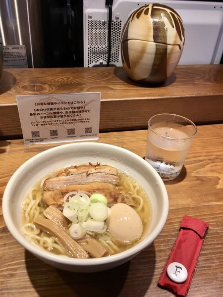 「macro＋煮玉子」@人類みな麺類 東京本店の写真