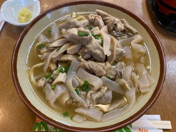 「中味そば　　￥800」@我部祖河食堂 中城店の写真