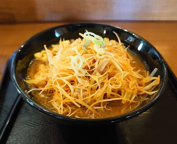「肉野菜ラーメン(黒味噌)」@麵屋 饗の写真