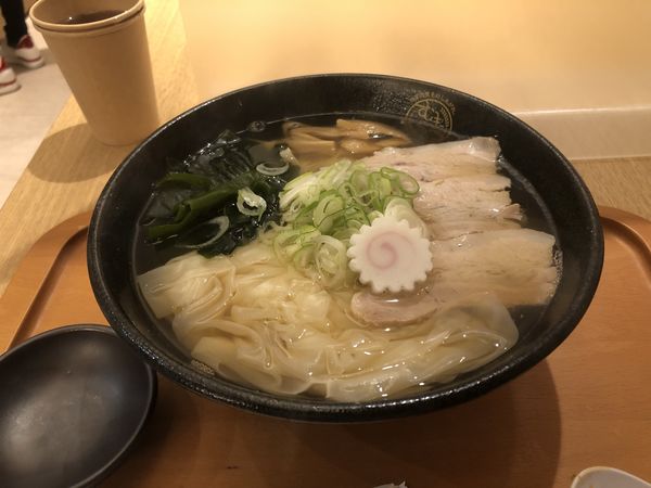 「【仙台・五福星】ワンタンメン」@むぎくらべの写真