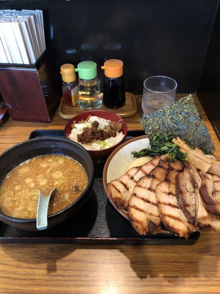 「つけ麺　バカ豚」@優勝軒 柏店の写真