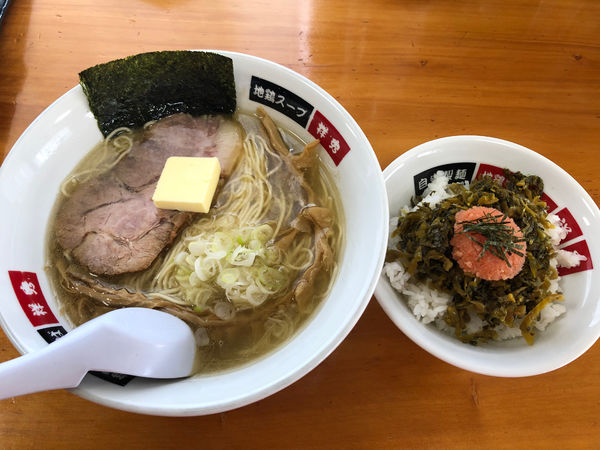 「塩バターラーメン」@地鶏中華そば 祥秀の写真